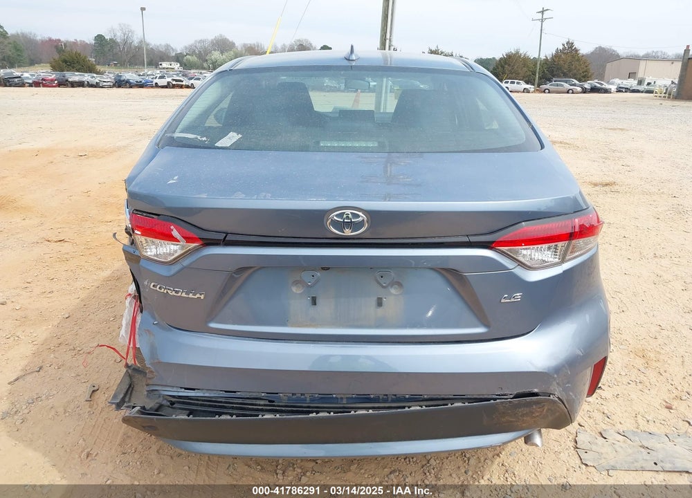 2020 TOYOTA COROLLA VIN: 5YFEPRAE0LP087974