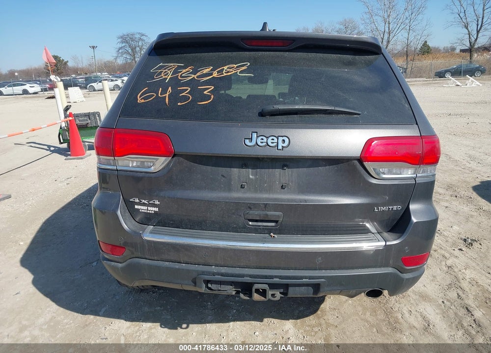 2019 JEEP GRAND CHEROKEE VIN: 1C4RJFBG4KC796819