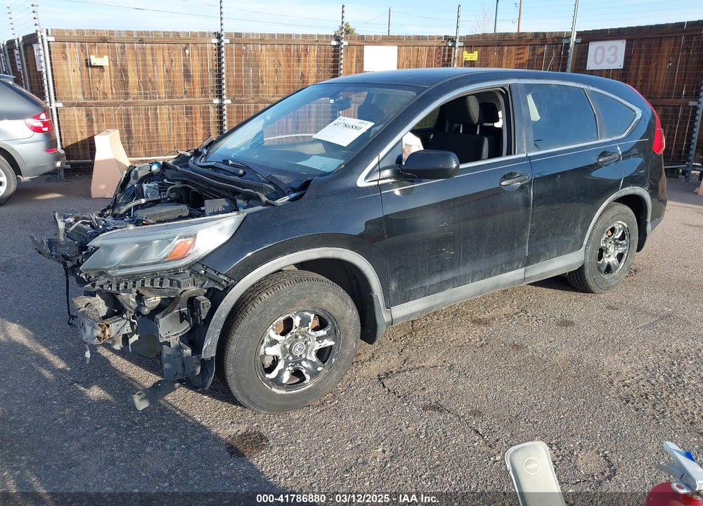 2016 HONDA CR-V LX VIN: 3CZRM3H36GG710337