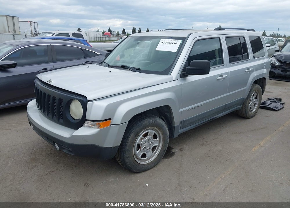 2012 JEEP PATRIOT VIN: 1C4NJPBB5CD664270