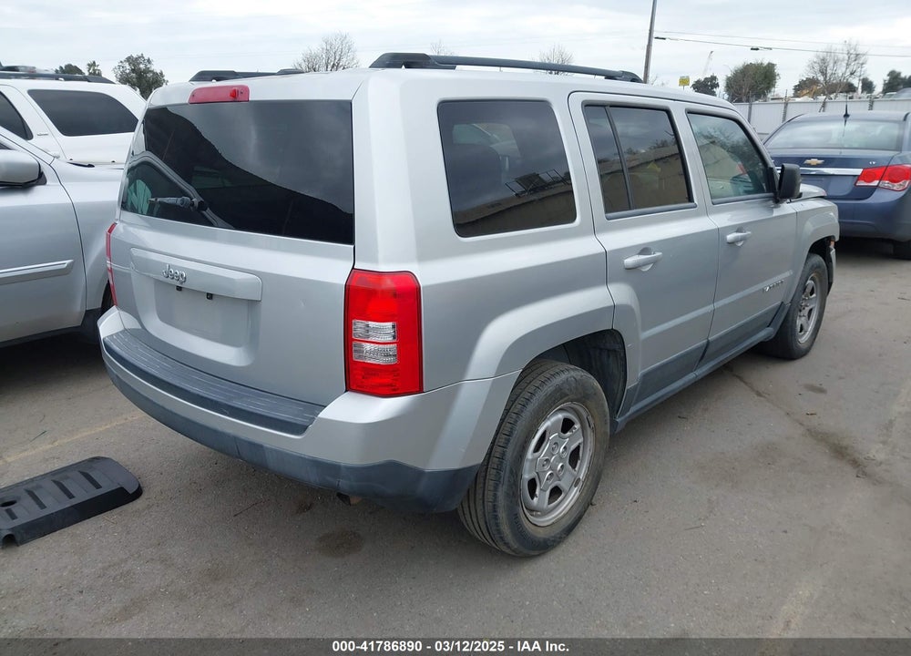 2012 JEEP PATRIOT VIN: 1C4NJPBB5CD664270