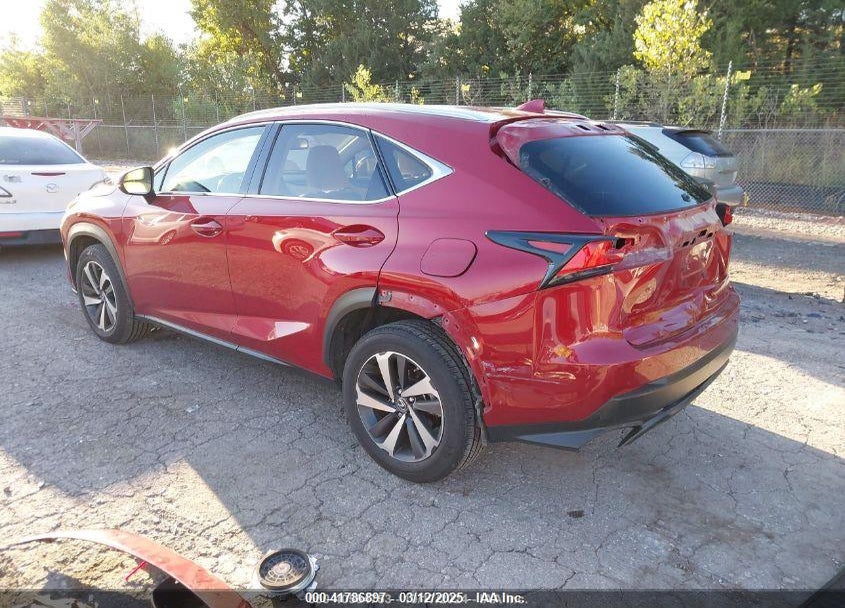 2018 LEXUS NX300 VIN: JTJBARBZ0J2165541