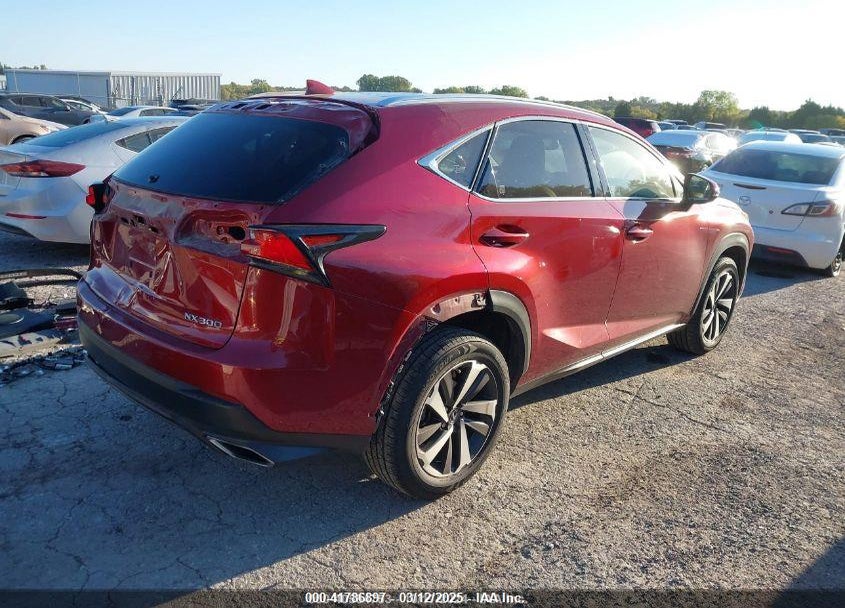 2018 LEXUS NX300 VIN: JTJBARBZ0J2165541