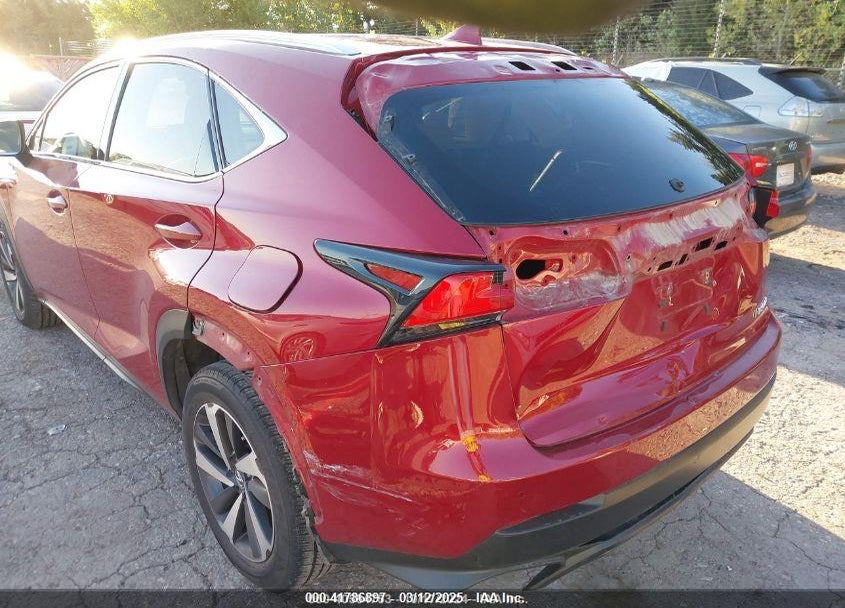 2018 LEXUS NX300 VIN: JTJBARBZ0J2165541