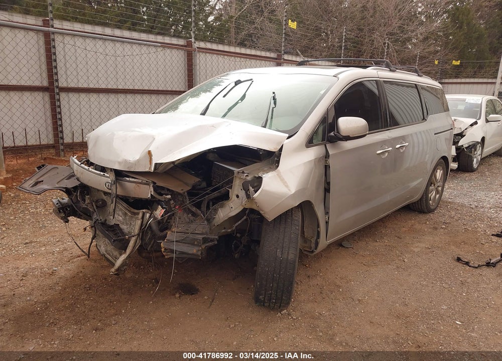 2016 KIA SEDONA SX LUXURY VIN: KNDME5C12G6144774