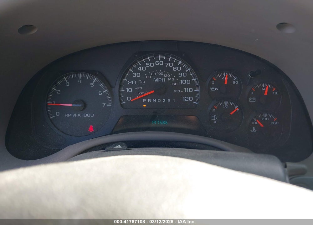 2007 CHEVROLET TRAILBLAZER VIN: 1GNDT13S072280116