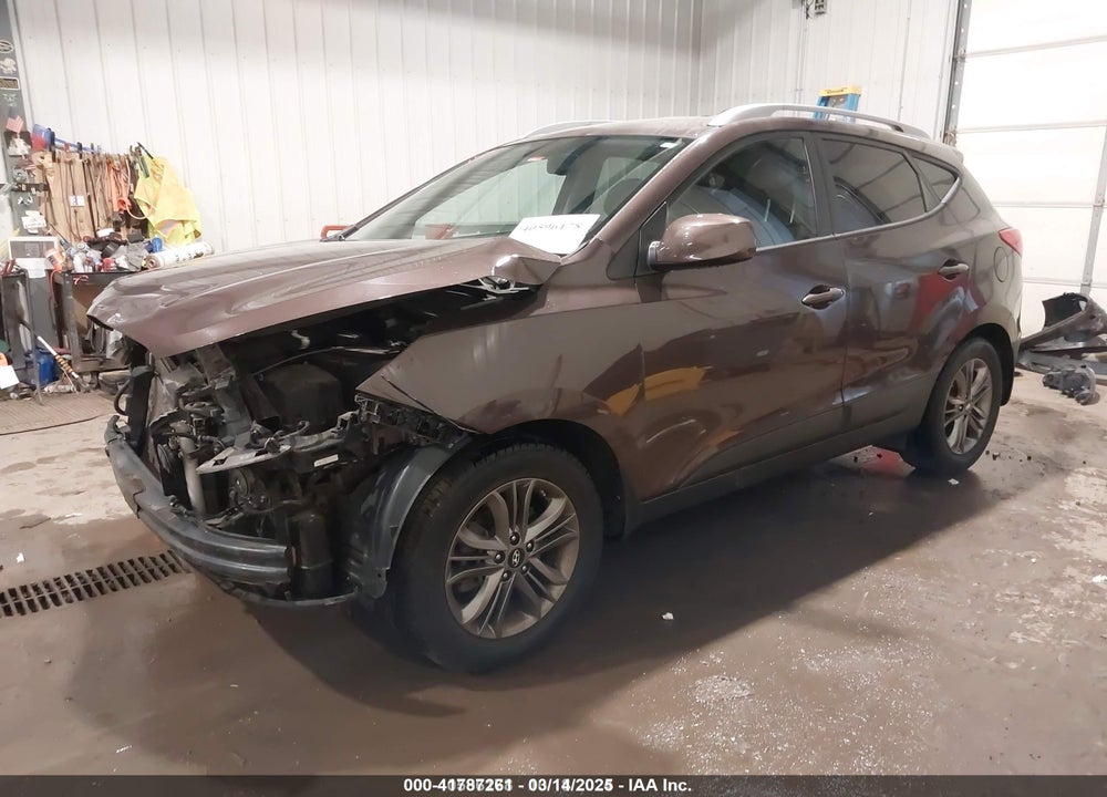 2014 HYUNDAI TUCSON SE VIN: KM8JUCAG3EU897459