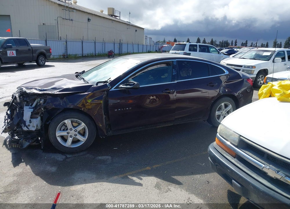 2020 CHEVROLET MALIBU VIN: 1G1ZB5ST4LF081052
