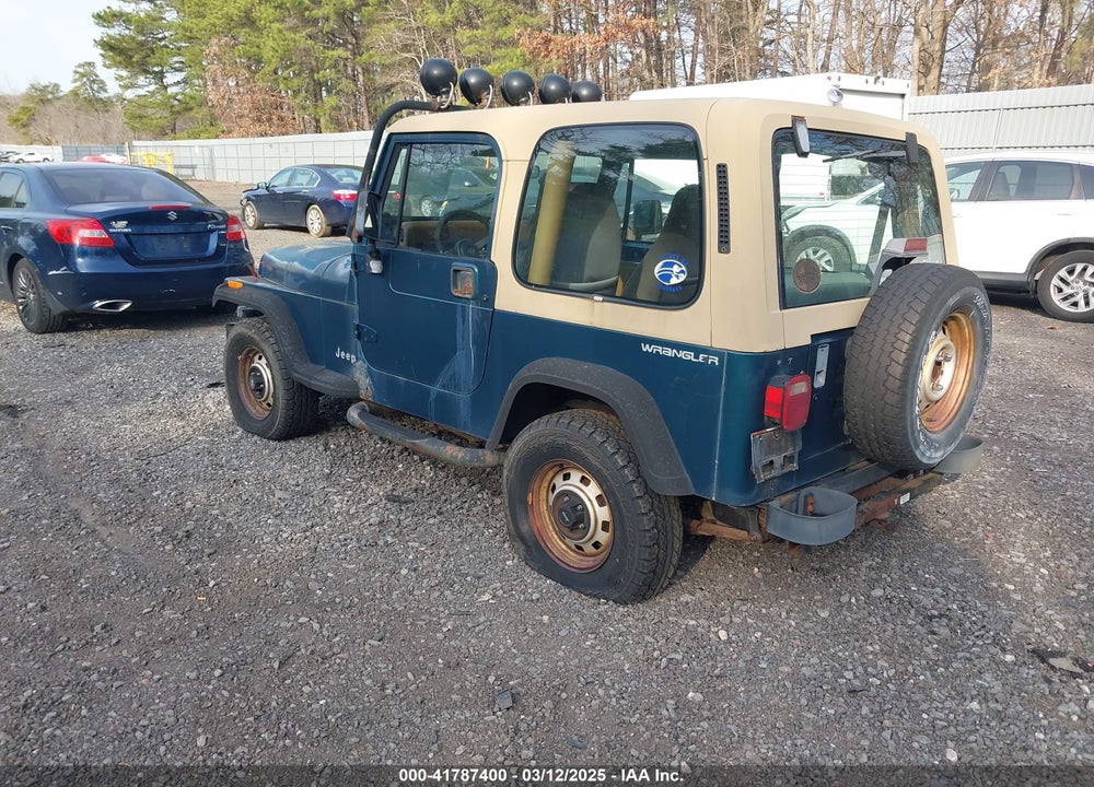 1995 JEEP WRANGLER / YJ VIN: 1J4FY19P5SP243137