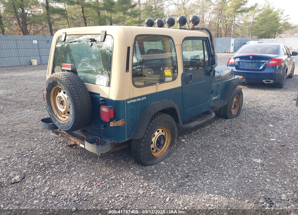 1995 JEEP WRANGLER / YJ VIN: 1J4FY19P5SP243137