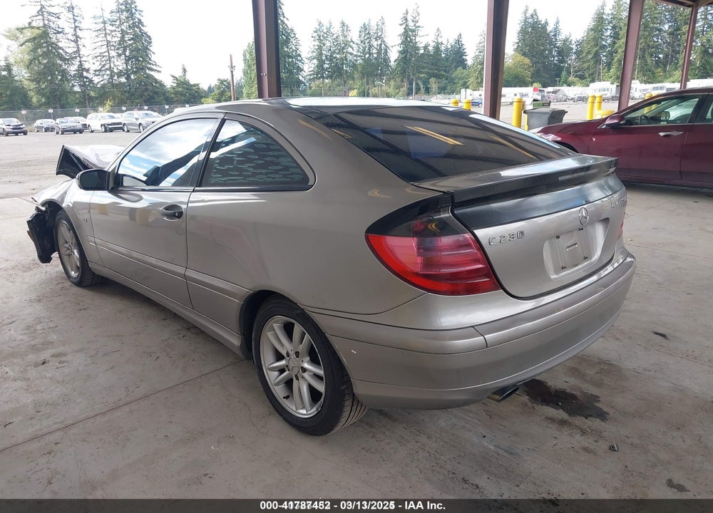 2003 MERCEDES-BENZ C 230 KOMPRESSOR SPORT VIN: WDBRN40JX3A510054