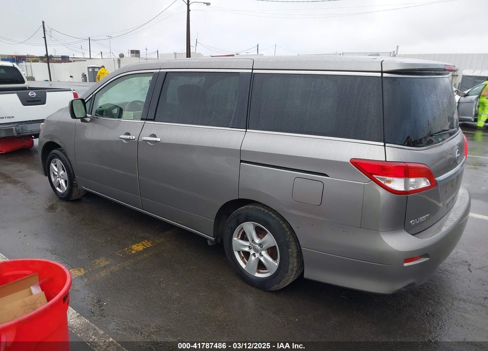 2012 NISSAN QUEST VIN: JN8AE2KP8C9043467