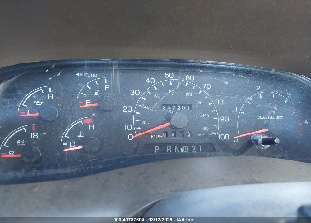 2000 FORD EXCURSION XLT VIN: 1FMSU41F6YED19436