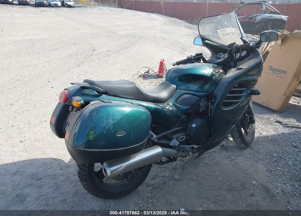 1999 TRIUMPH MOTORCYCLE TROPHY VIN: SMT361CE0XJ085906