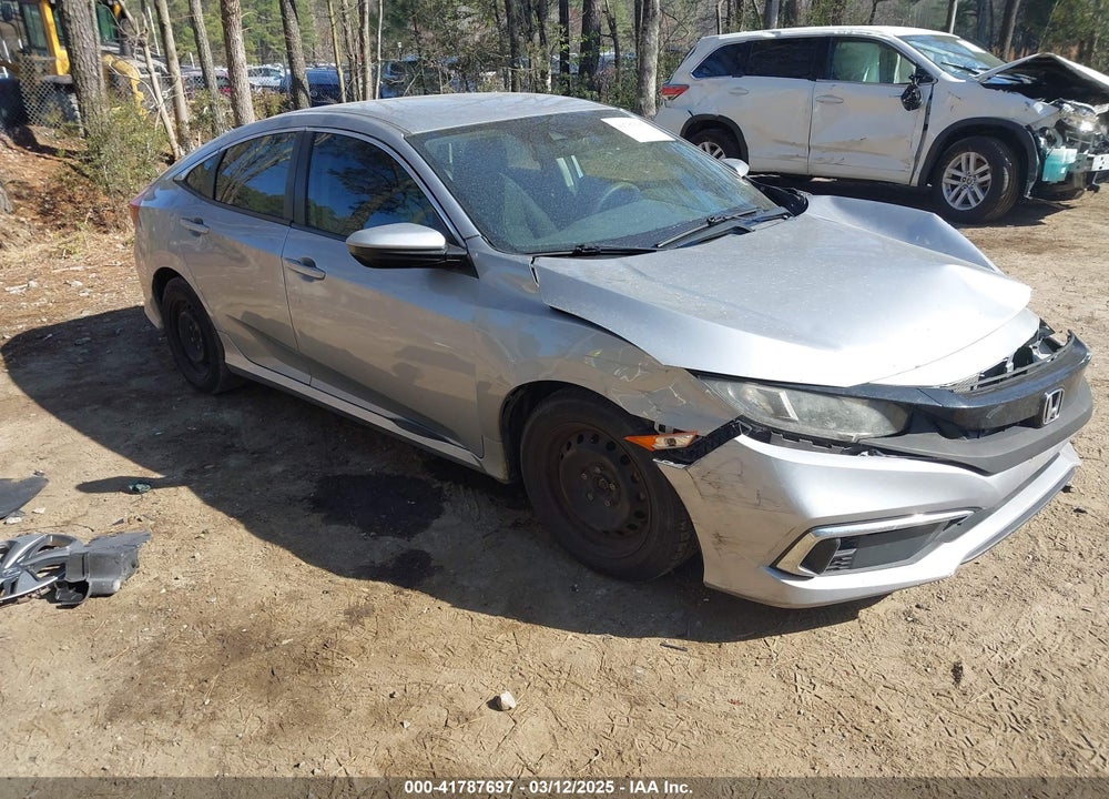 2019 HONDA CIVIC LX VIN: 2HGFC2F60KH605404