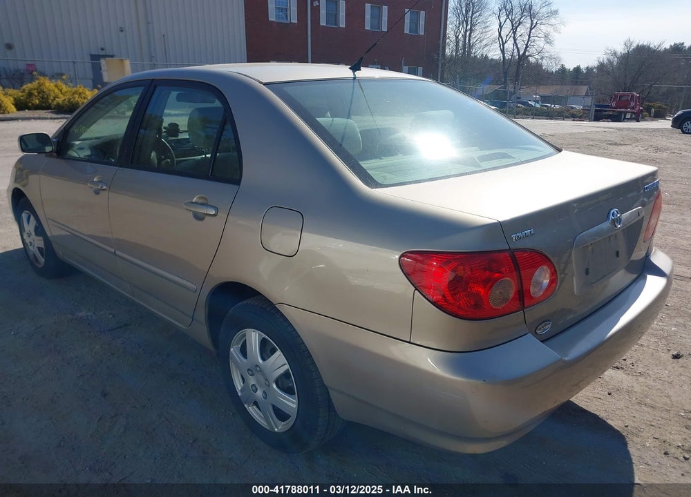 2005 TOYOTA COROLLA LE VIN: 2T1BR32E45C504539
