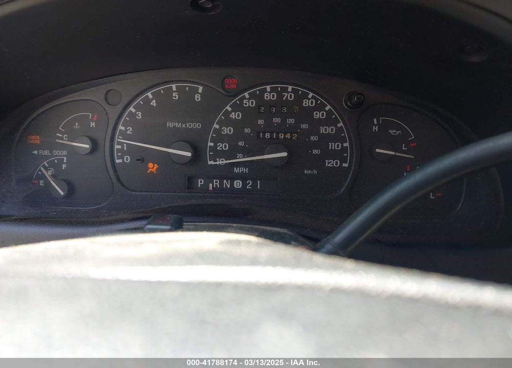 2001 FORD RANGER VIN: 1FTYR14UX1TA52943