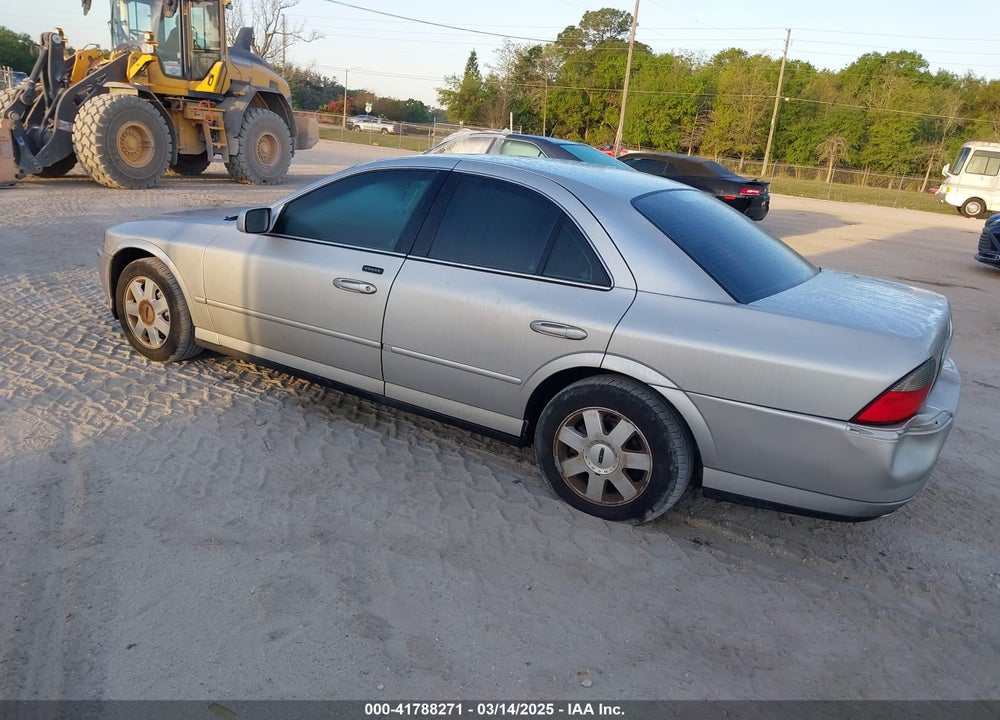 2004 LINCOLN LS VIN: 1LNHM86S34Y642486