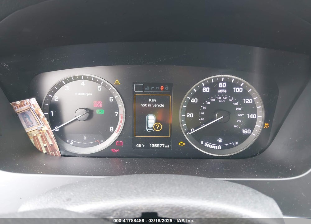 2015 HYUNDAI SONATA ECO VIN: 5NPE24AA4FH109197