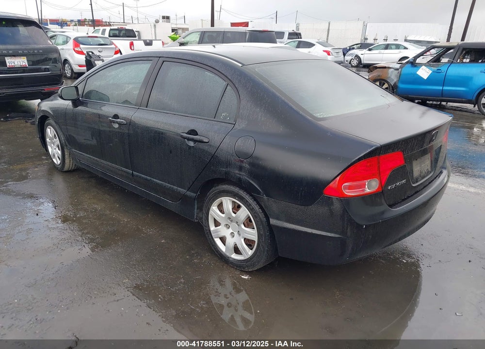 2007 HONDA CIVIC VIN: JHMFA16547S003013