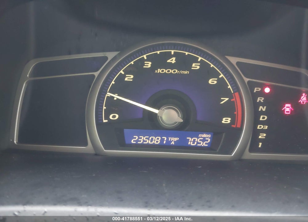 2007 HONDA CIVIC VIN: JHMFA16547S003013
