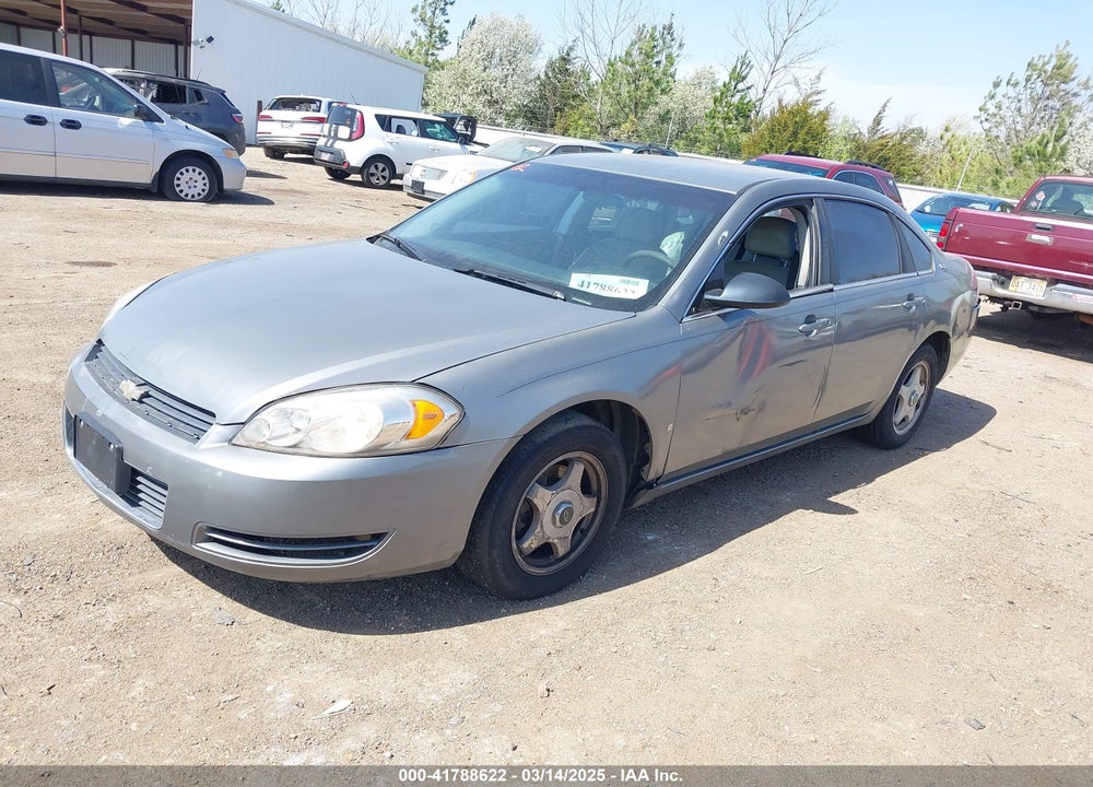 2008 CHEVROLET IMPALA LS VIN: 2G1WB58K681220212