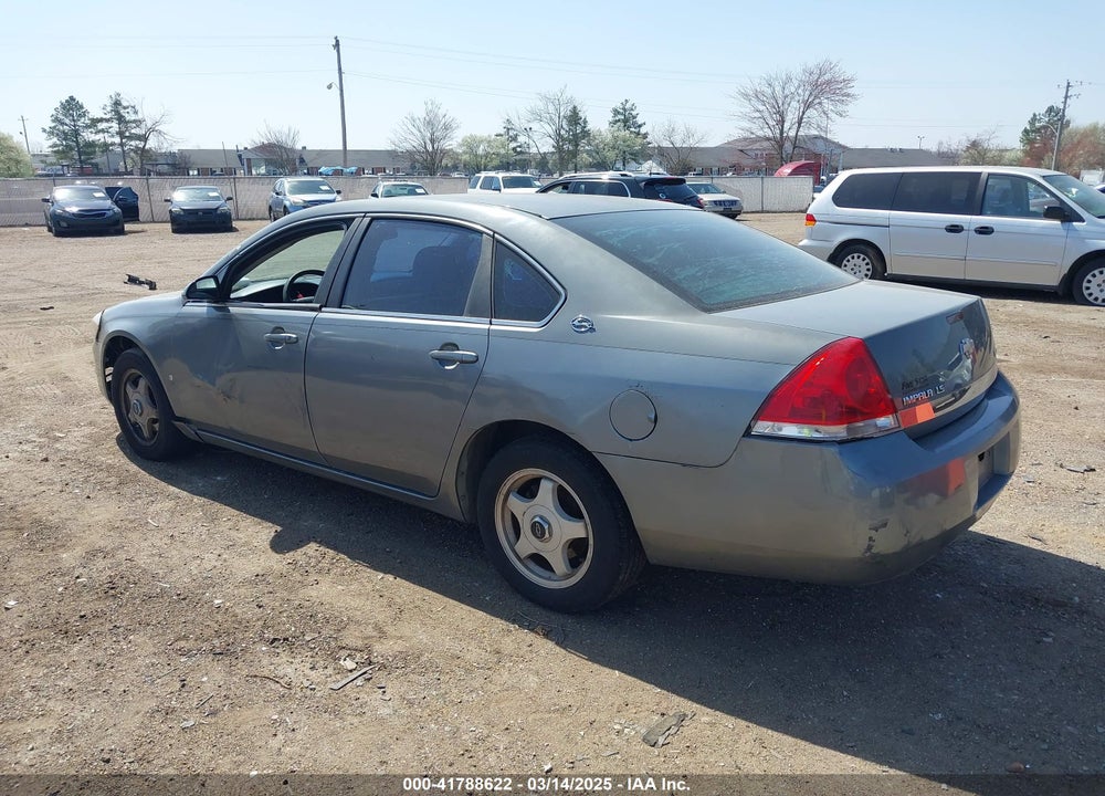 2008 CHEVROLET IMPALA LS VIN: 2G1WB58K681220212
