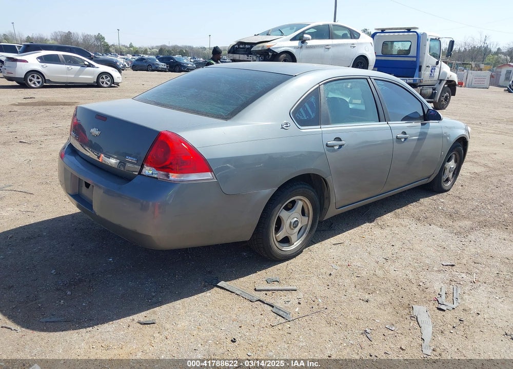 2008 CHEVROLET IMPALA LS VIN: 2G1WB58K681220212