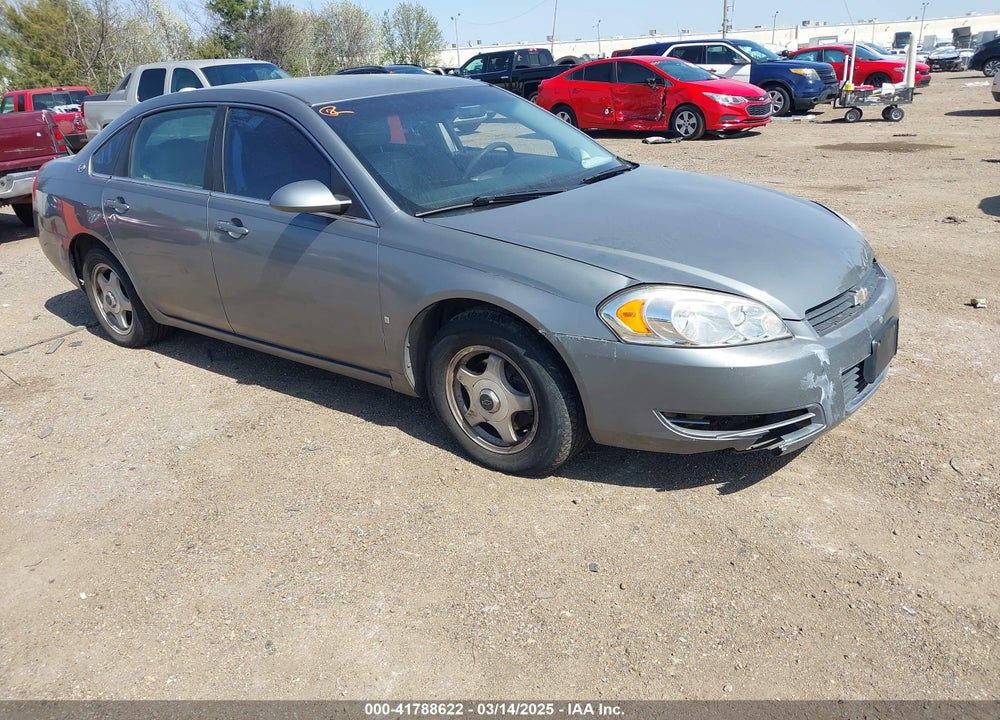 2008 CHEVROLET IMPALA LS VIN: 2G1WB58K681220212