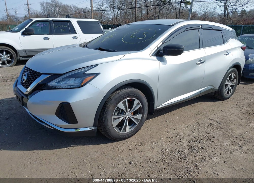 2019 NISSAN MURANO VIN: 5N1AZ2MJ0KN145193