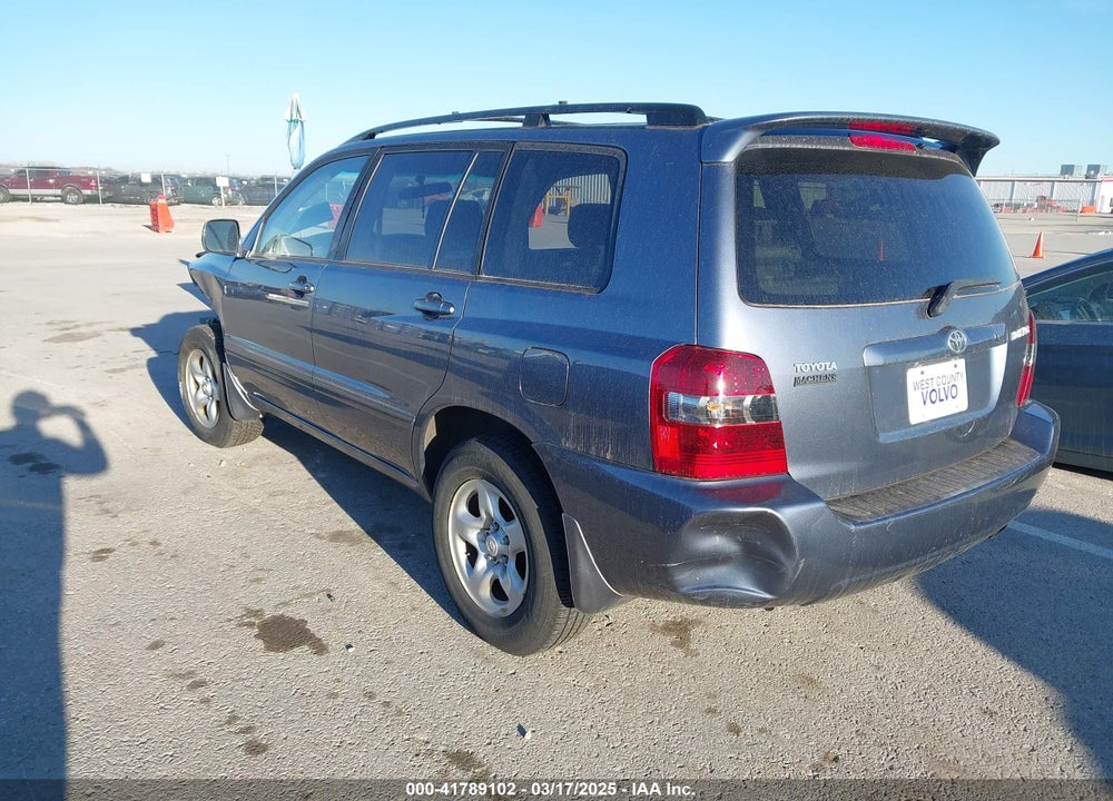 2006 TOYOTA HIGHLANDER VIN: JTEGD21A860151467