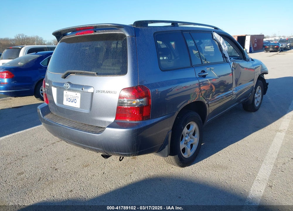2006 TOYOTA HIGHLANDER VIN: JTEGD21A860151467