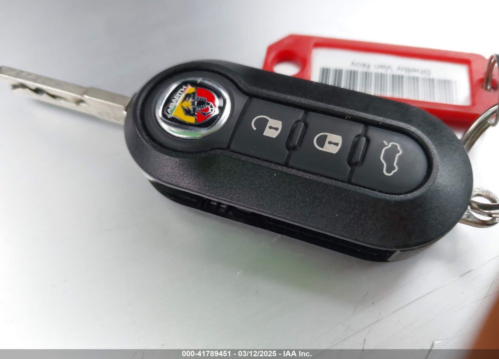 2012 FIAT 500 ABARTH VIN: 3C3CFFFH0CT382036