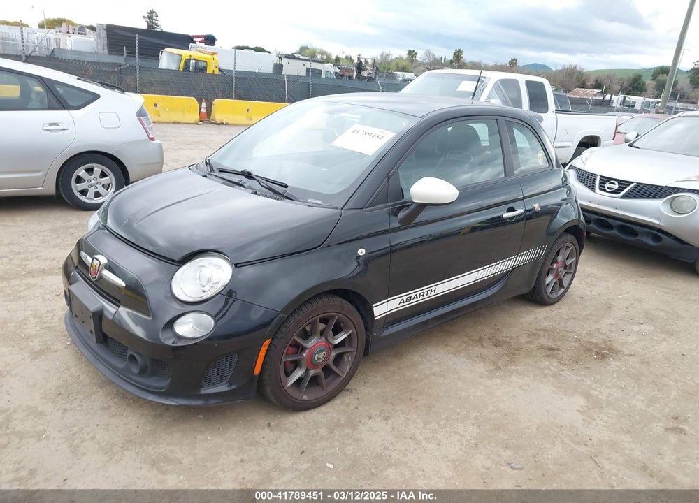 2012 FIAT 500 ABARTH VIN: 3C3CFFFH0CT382036