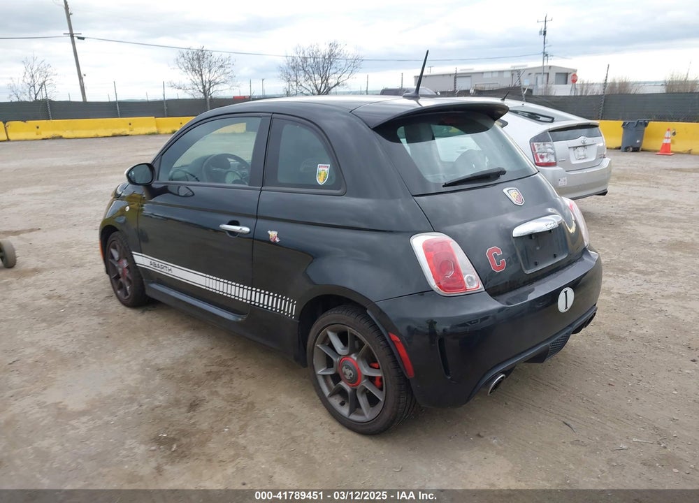 2012 FIAT 500 ABARTH VIN: 3C3CFFFH0CT382036