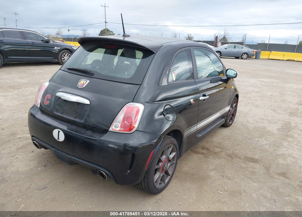 2012 FIAT 500 ABARTH VIN: 3C3CFFFH0CT382036
