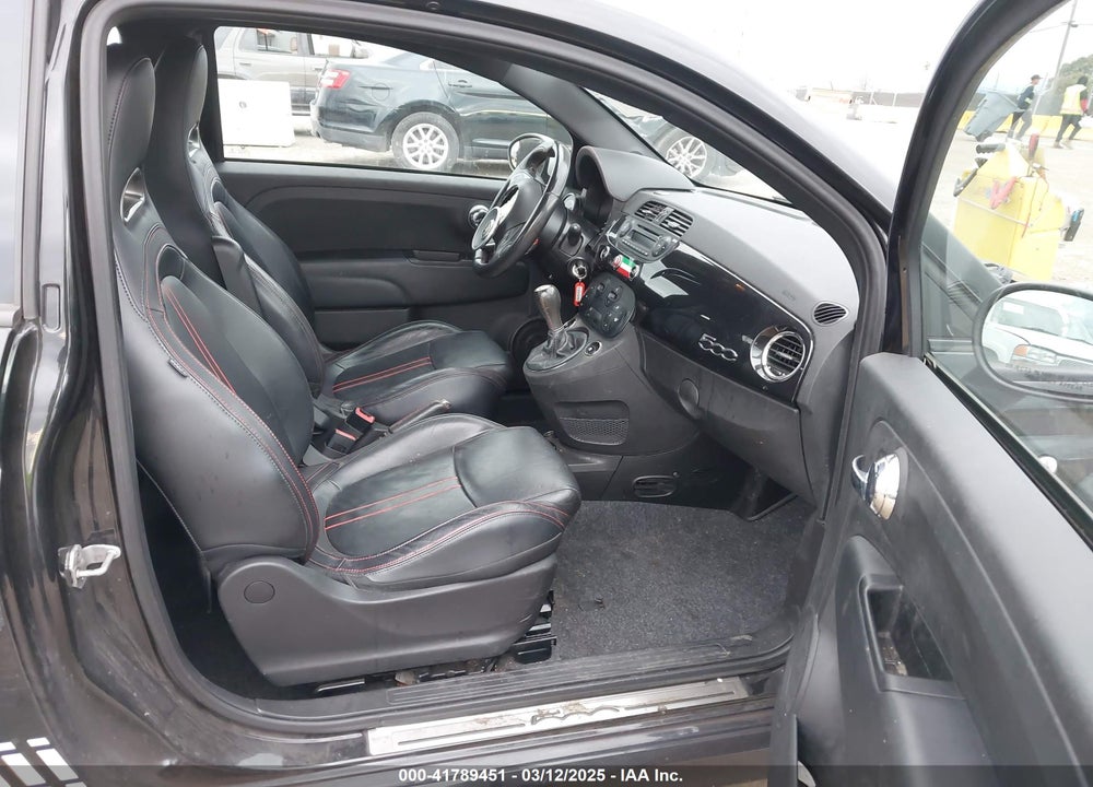 2012 FIAT 500 ABARTH VIN: 3C3CFFFH0CT382036