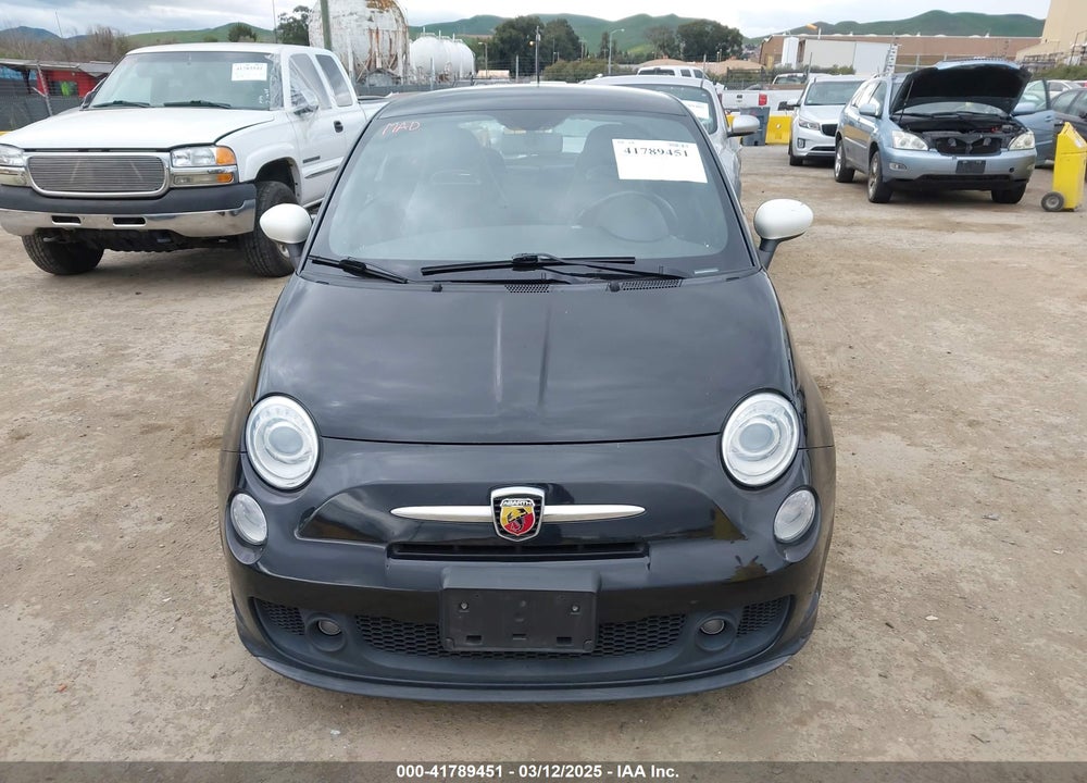 2012 FIAT 500 ABARTH VIN: 3C3CFFFH0CT382036