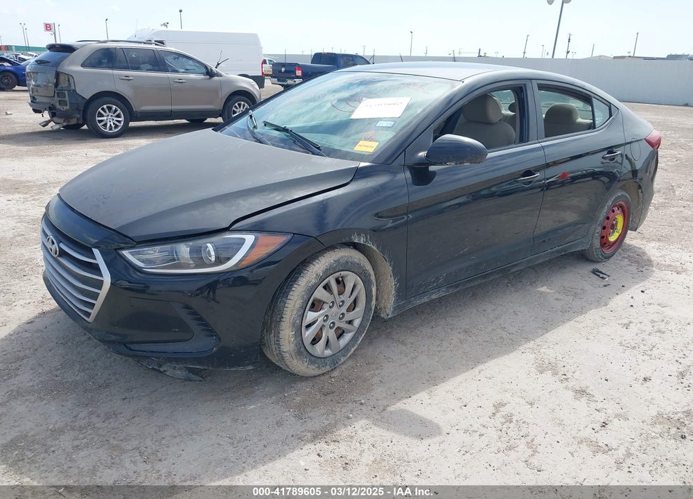 2018 HYUNDAI ELANTRA VIN: KMHD74LF4JU505274