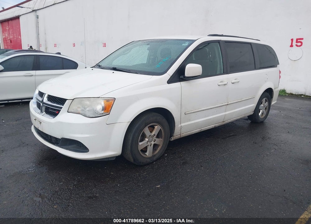2012 DODGE GRAND CARAVAN VIN: 2C4RDGCG8CR321999