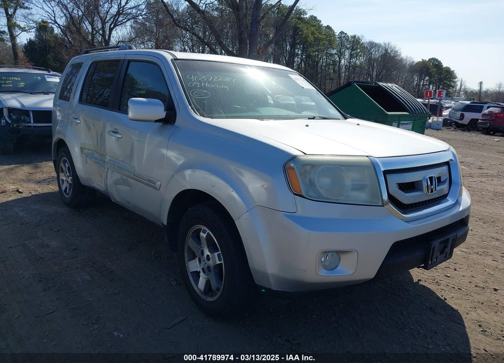2009 HONDA PILOT TOURING VIN: 5FNYF48959B020092