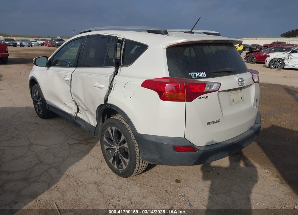 2015 TOYOTA RAV4 LIMITED VIN: 2T3YFREV3FW233224
