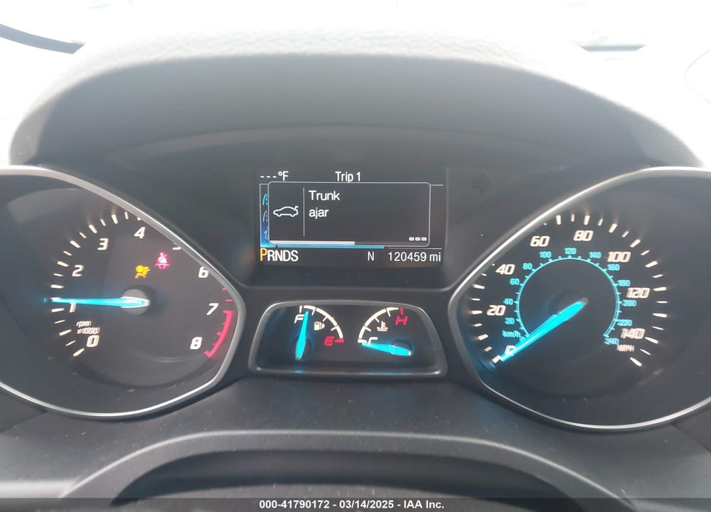 2014 FORD ESCAPE VIN: 1FMCU0G97EUE33347
