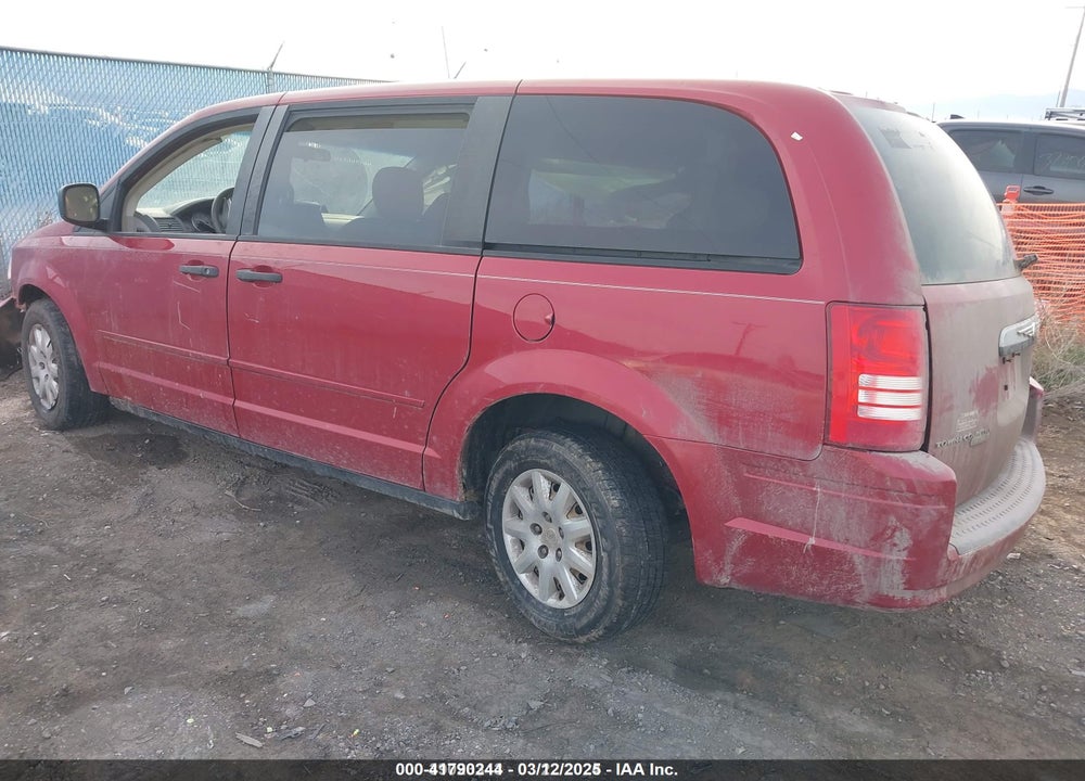 2008 CHRYSLER TOWN & COUNTRY LX VIN: 2A8HR44H78R834079