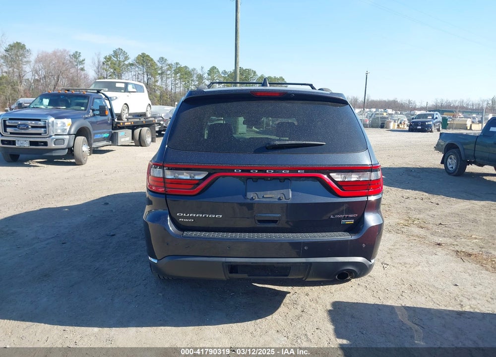 2014 DODGE DURANGO VIN: 1C4RDJDG4EC537856