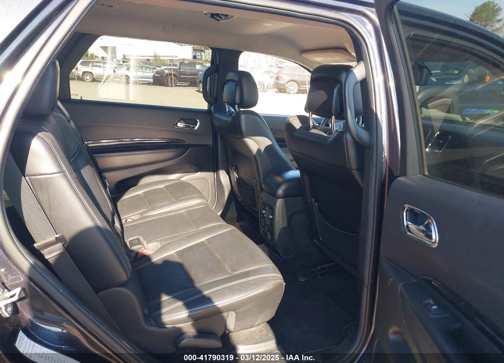 2014 DODGE DURANGO VIN: 1C4RDJDG4EC537856