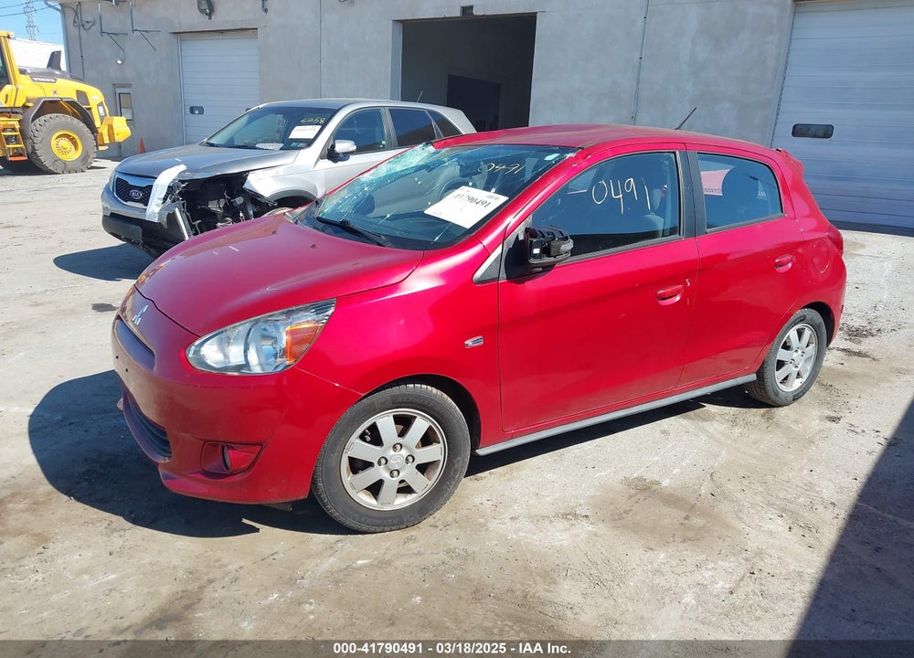 2015 MITSUBISHI MIRAGE VIN: ML32A4HJ7FH050174