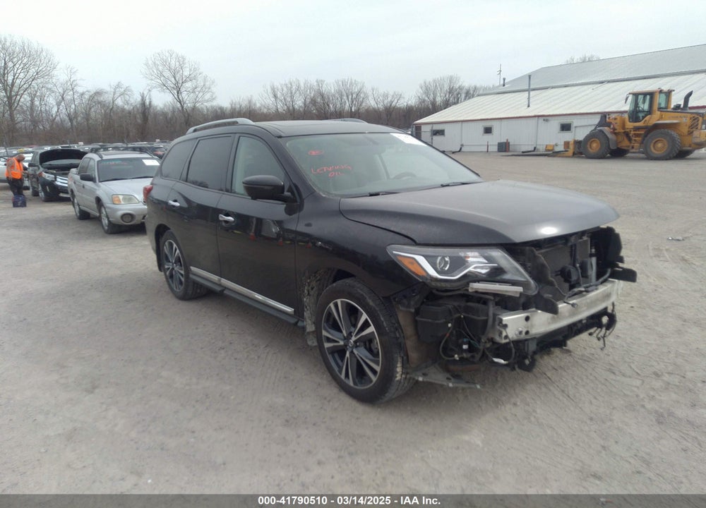 2017 NISSAN PATHFINDER PLATINUM VIN: 5N1DR2MM4HC613468