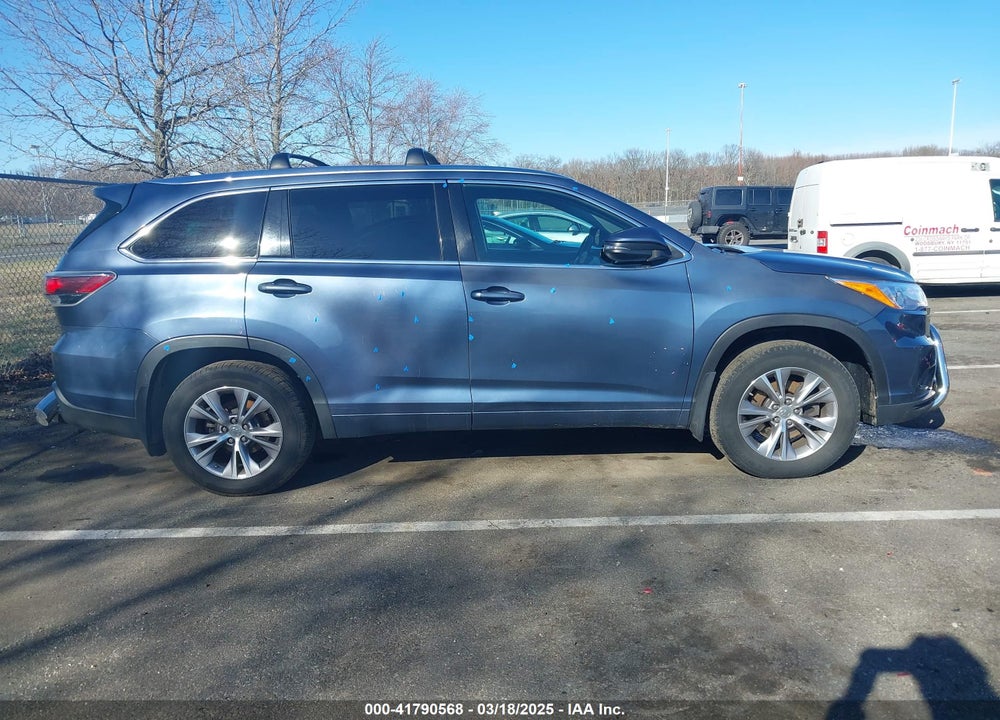 2015 TOYOTA HIGHLANDER VIN: 5TDJKRFH7FS178591