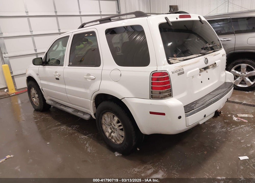 2006 MERCURY MARINER LUXURY/PREMIER VIN: 4M2YU57116DJ03832